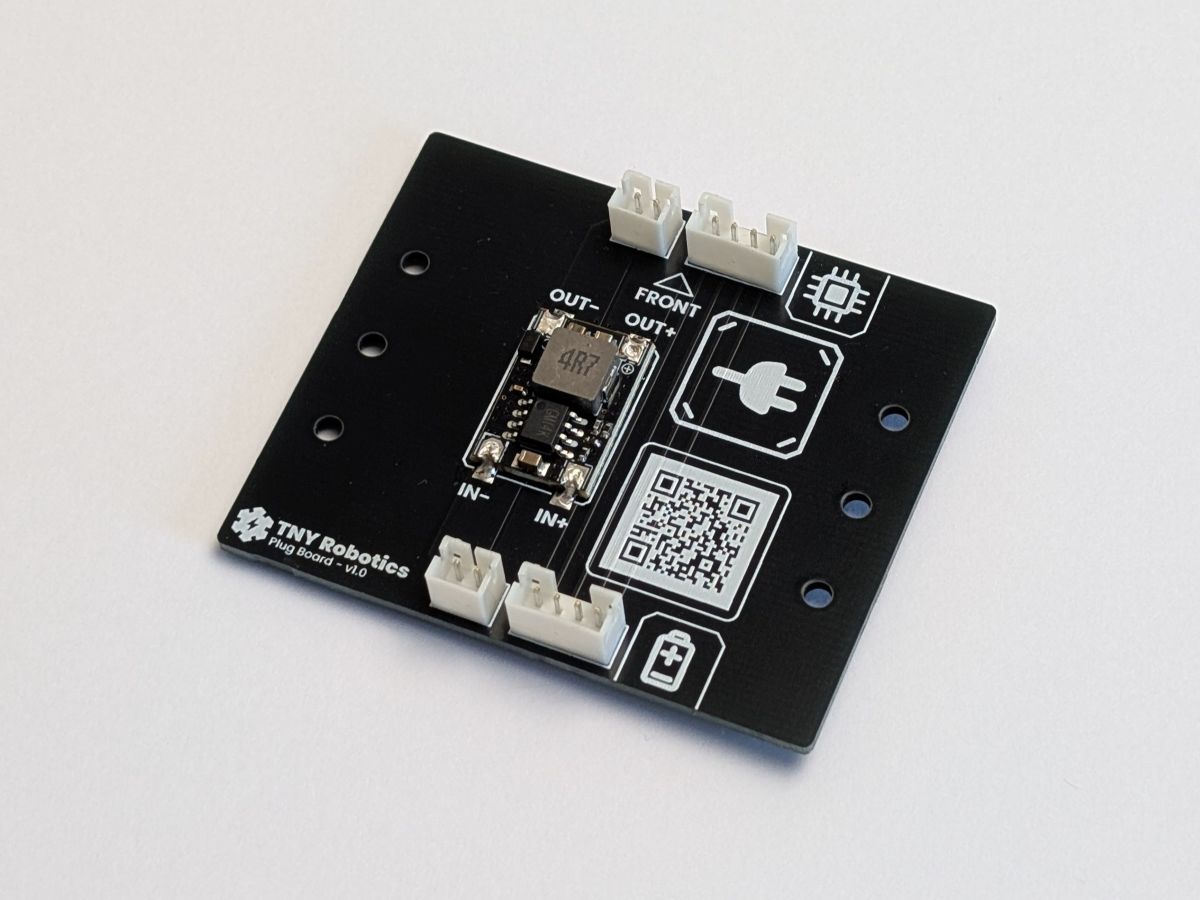The soldered Plug PCB